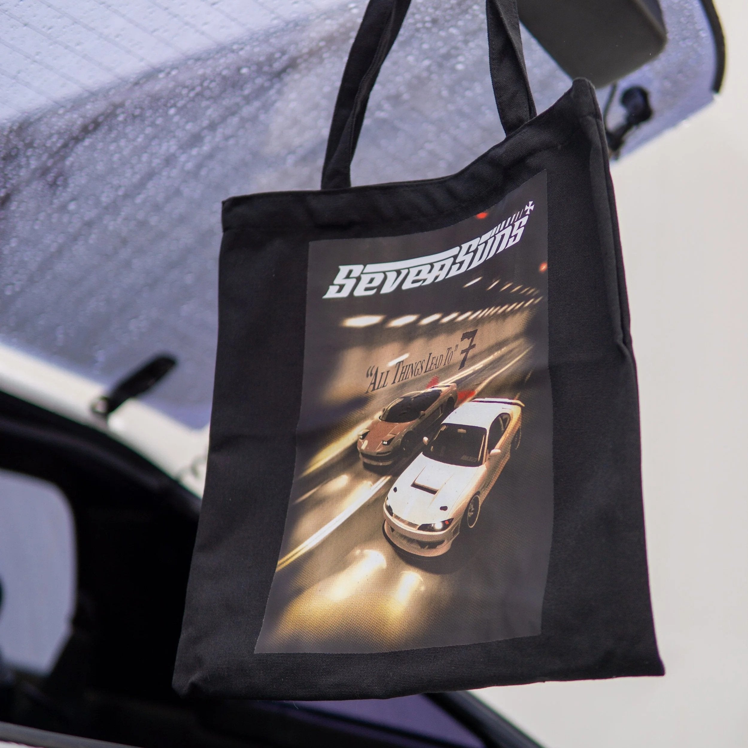 SevenSuns "All Things Lead to 7" Tote Bag