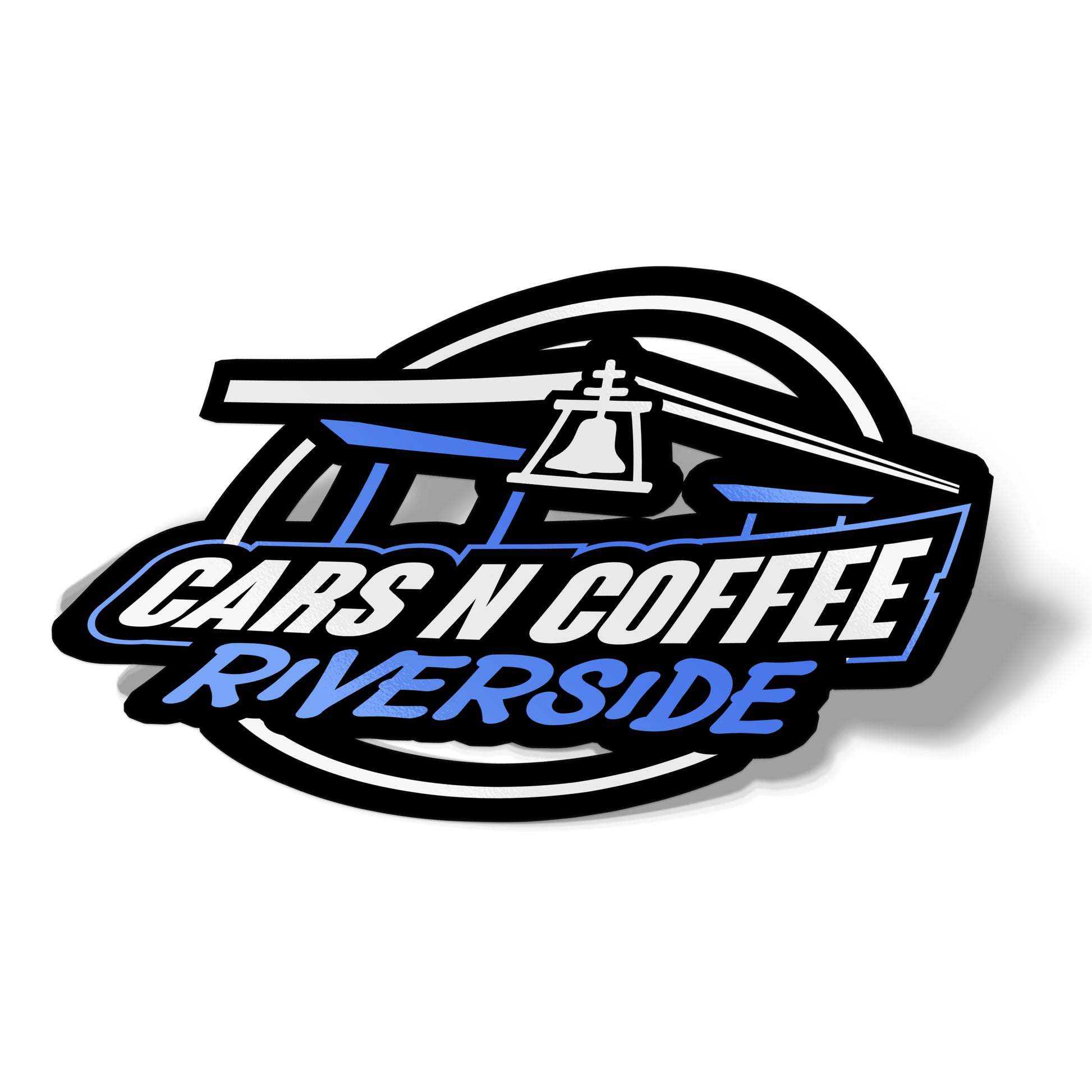Cars N Coffee Riverside Sticker