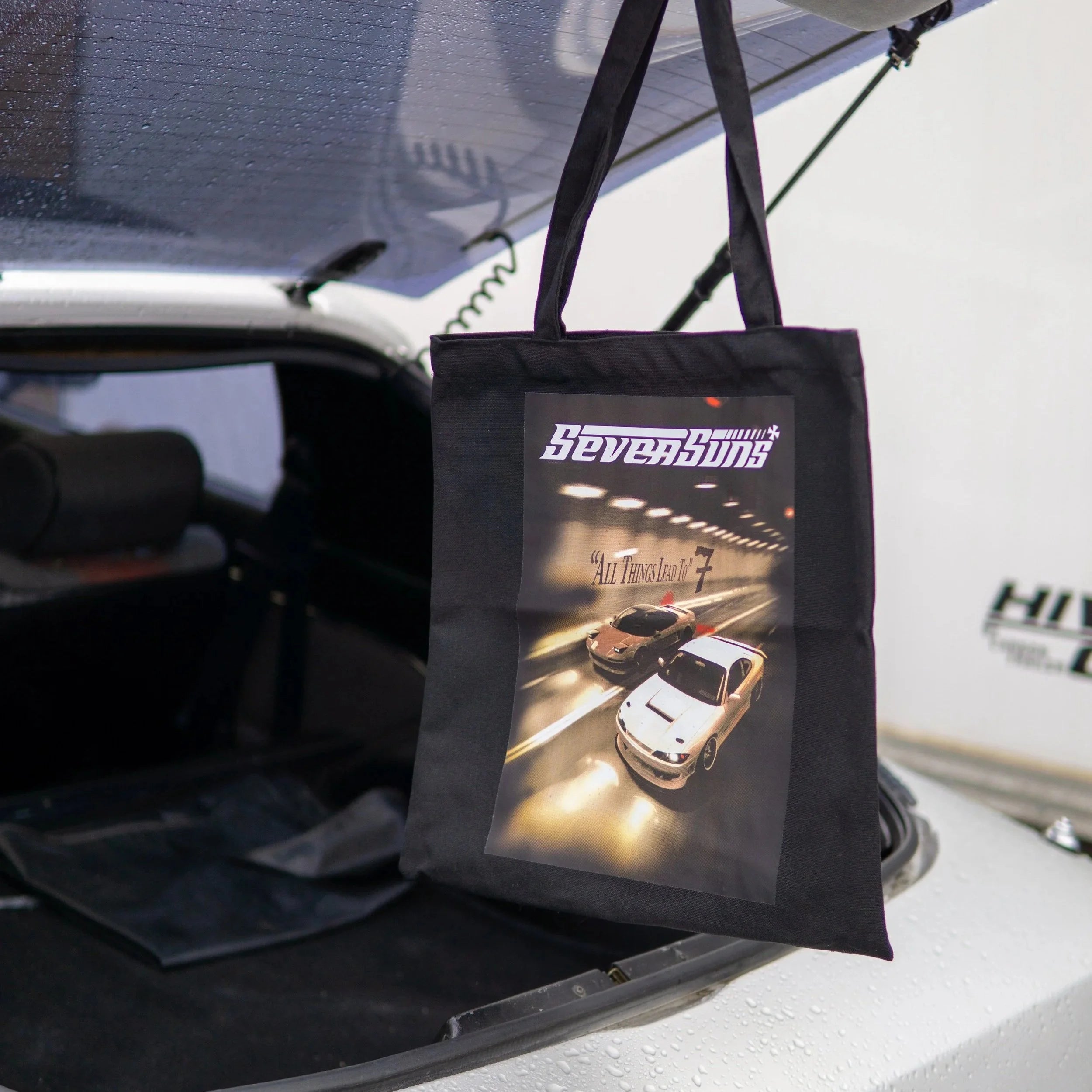 SevenSuns "All Things Lead to 7" Tote Bag